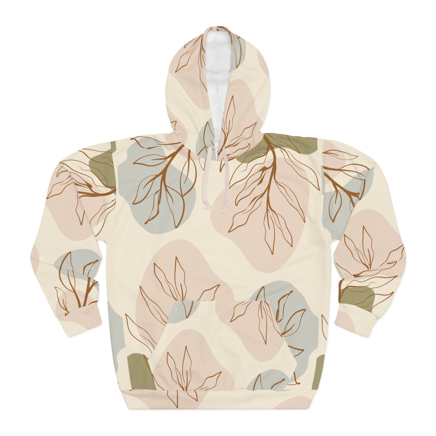 Soft Lines and Earthy Tones Hoodie