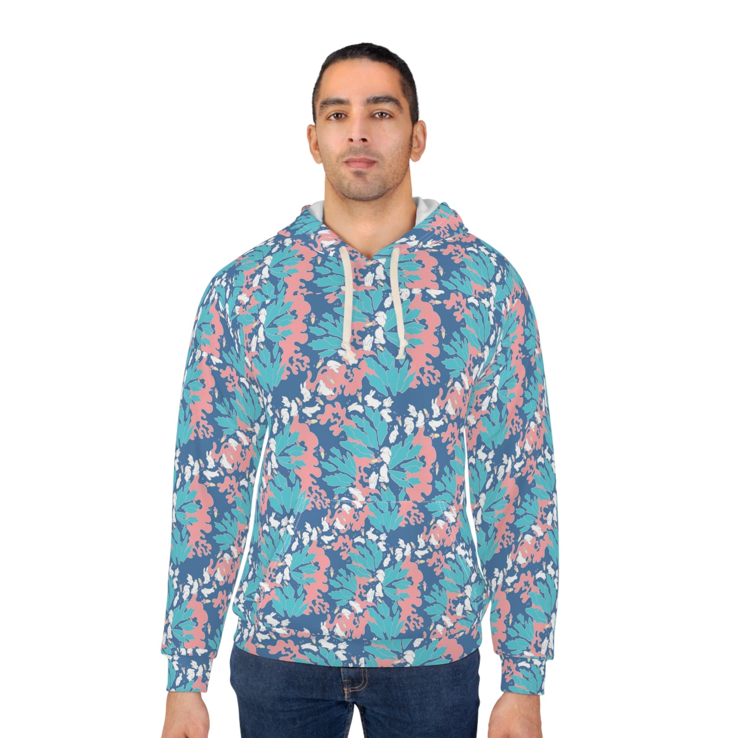 Blooming Vibes: Floral Chill Hoodie