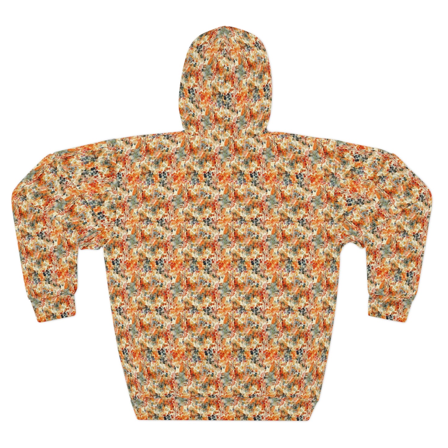 Autumn Bliss Hoodie: Vibrant Floral Fusion