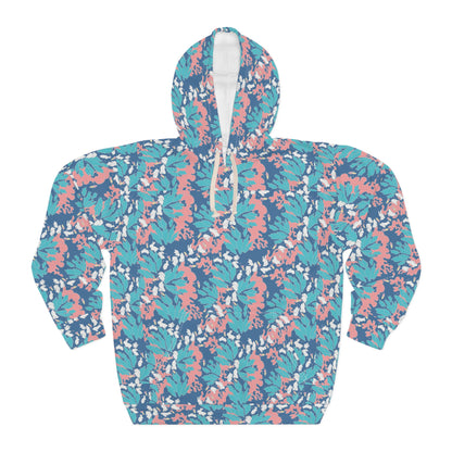 Blooming Vibes: Floral Chill Hoodie