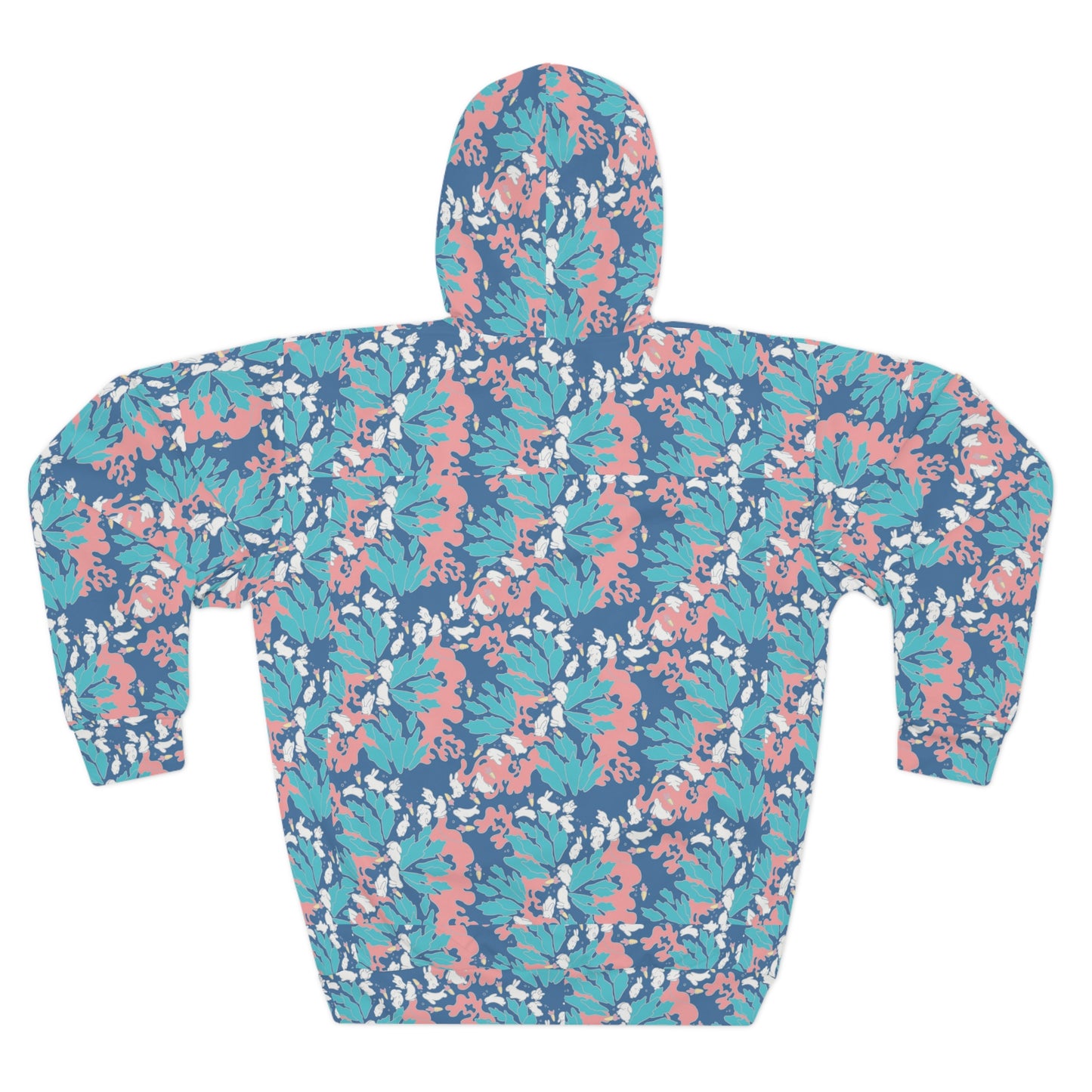 Blooming Vibes: Floral Chill Hoodie