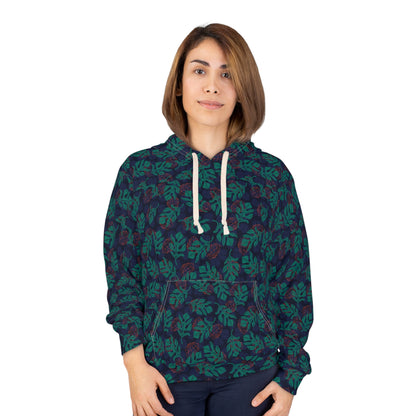 Urban Jungle: Botanical Print Hoodie