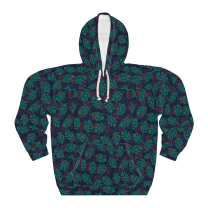 Urban Jungle: Botanical Print Hoodie