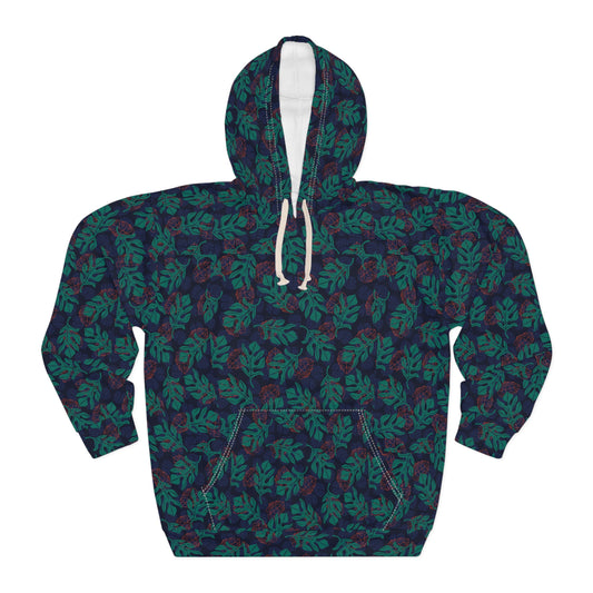 Urban Jungle: Botanical Print Hoodie