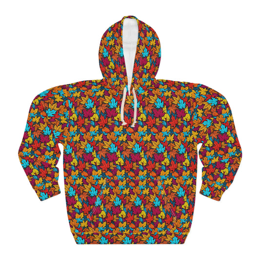 Autumn Vibes: Vibrant Maple Leaf Hoodie