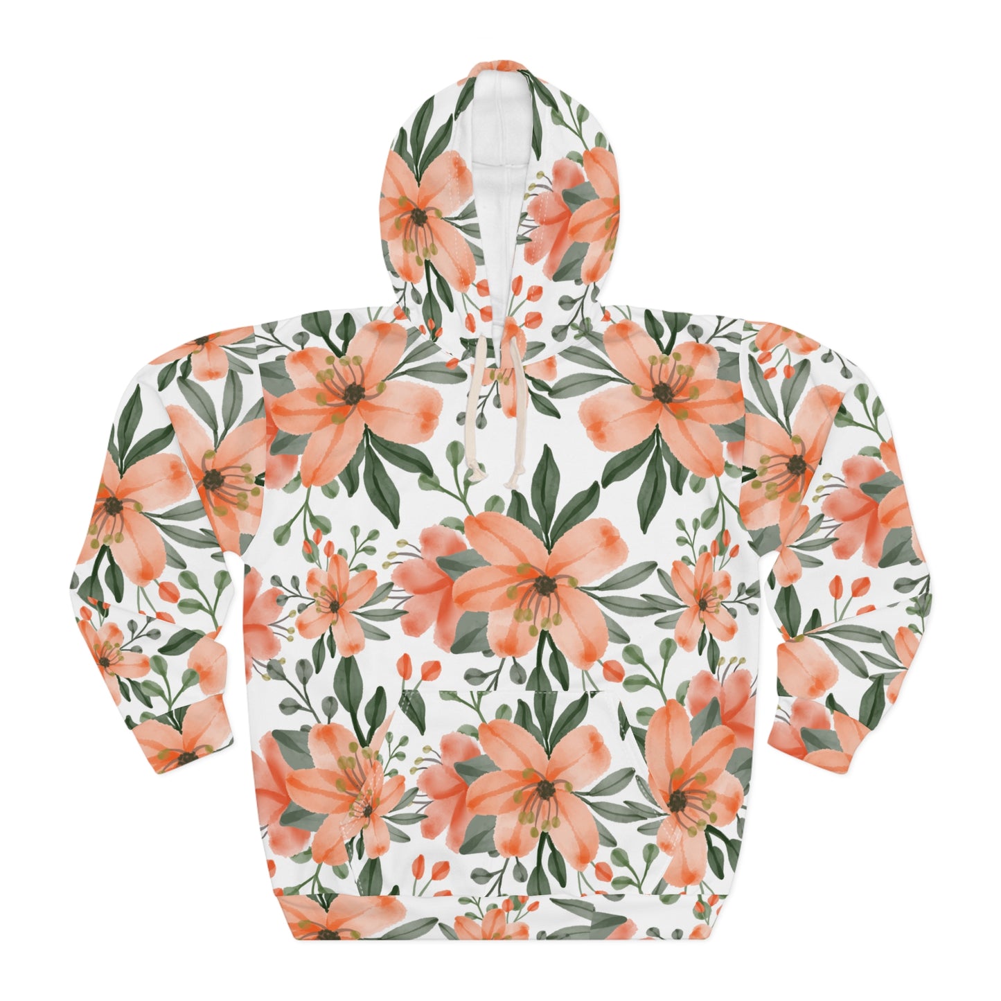 Blooming Comfort: Floral Hoodie for Every Season