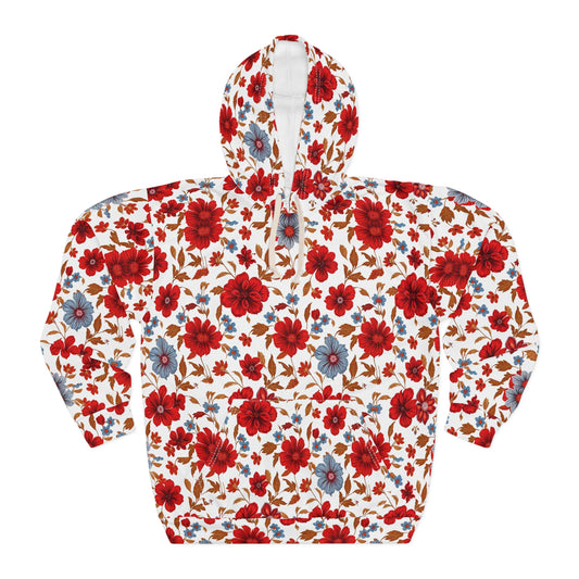 Floral Bliss Hoodie - Embrace Your Style with Vibrant Florals!