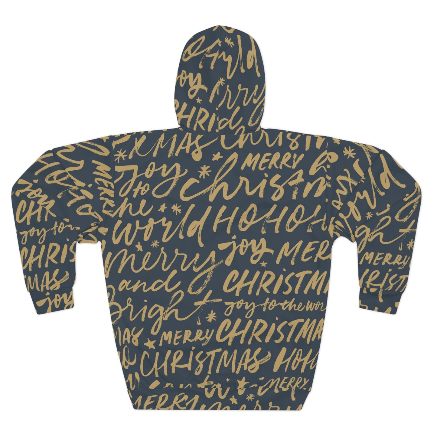 Merry Christmas Unisex Pullover Hoodie (AOP)