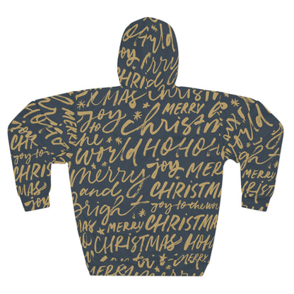 Merry Christmas Unisex Pullover Hoodie (AOP)