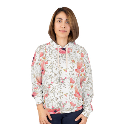 Blossom Dreams: Floral Hoodie for Effortless Style